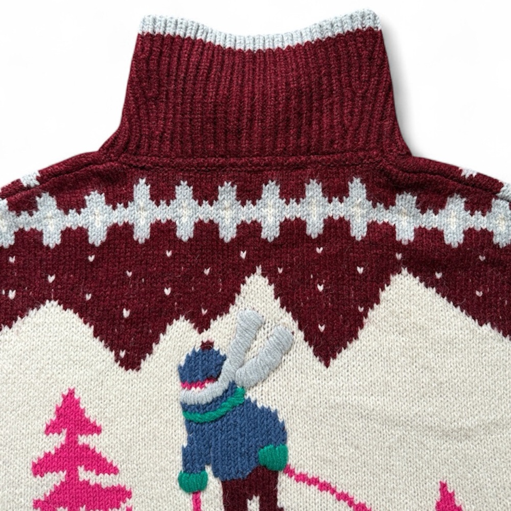 SUNDANCE Starlit Slopes Knit Cardigan Size SP - Picture 9 of 12